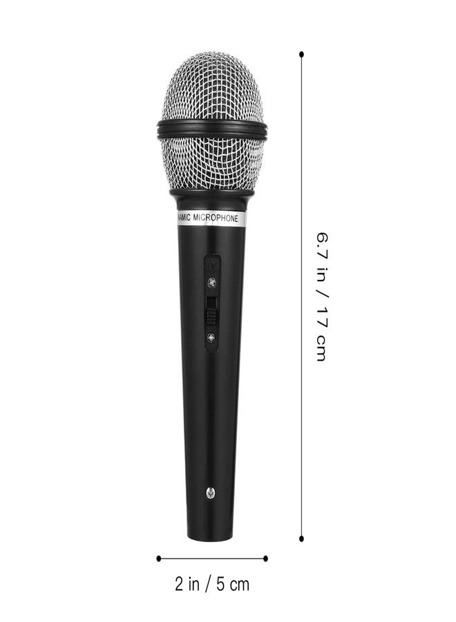 BESPORTBLE Fake Microphone for Kids, 6.7 Inch Length, Premium Plastic Construction, Black - Image 3